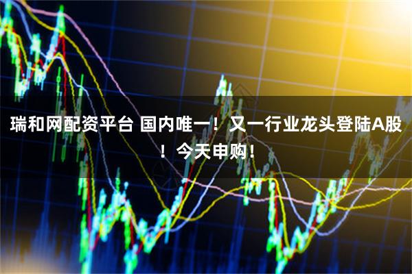 瑞和网配资平台 国内唯一!又一行业龙头登陆A股!今天申购!
